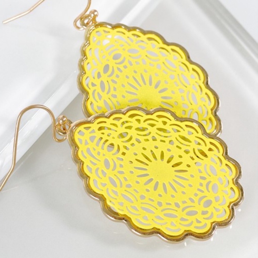 Mandala Inspired Earrings Boho Festival